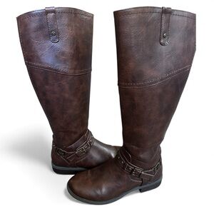 G by Guess Harson Wide Calf Riding Boots Size 7.5